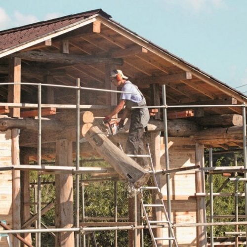 【予算200万円】DIY経験しかないスタッフが廃材で家を建ててみた【12】