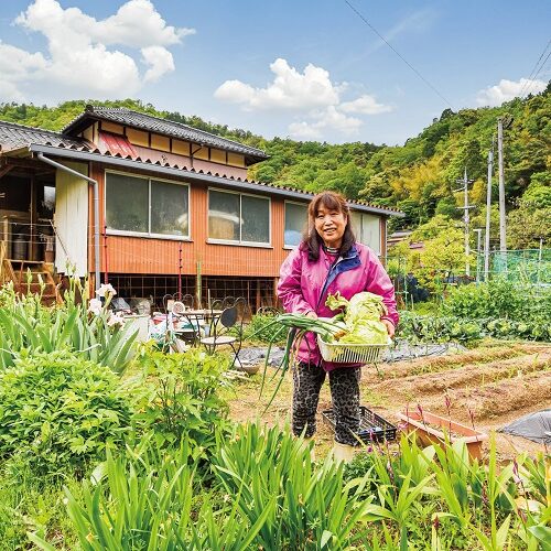 50坪の菜園付き住宅を400万円で購入し大改修。野菜と花が彩る第二の人生 京都府舞鶴市