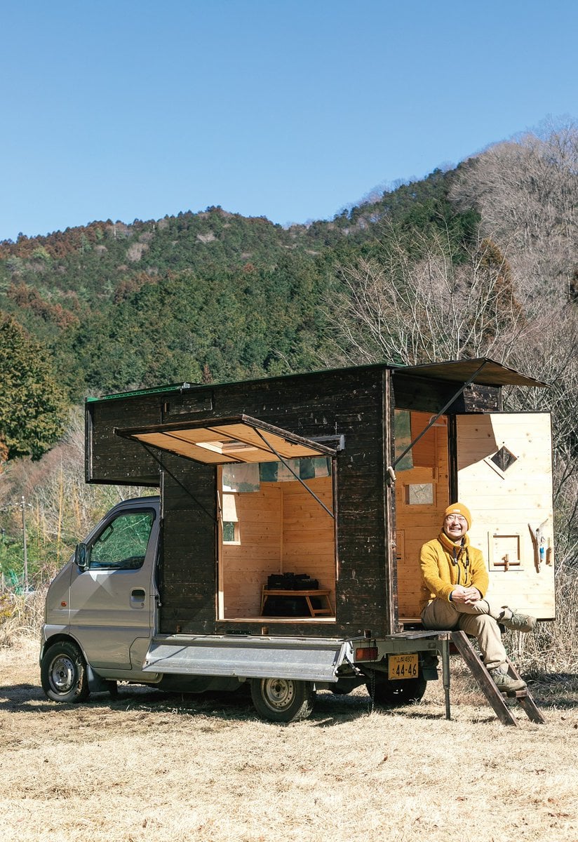 軽トラ 小屋 ベット付き 軽トラハウス シェル モバイルハウス 軽キャンパー 車中泊 - キャンプ、アウトドア用品