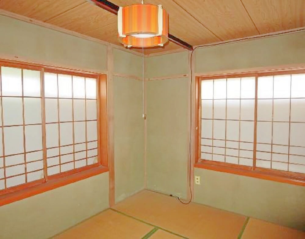 長野県飯山市の物件の6帖和室