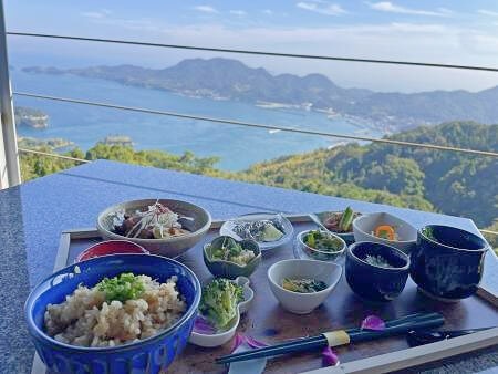愛媛県今治市のカレイ山展望台レストラン