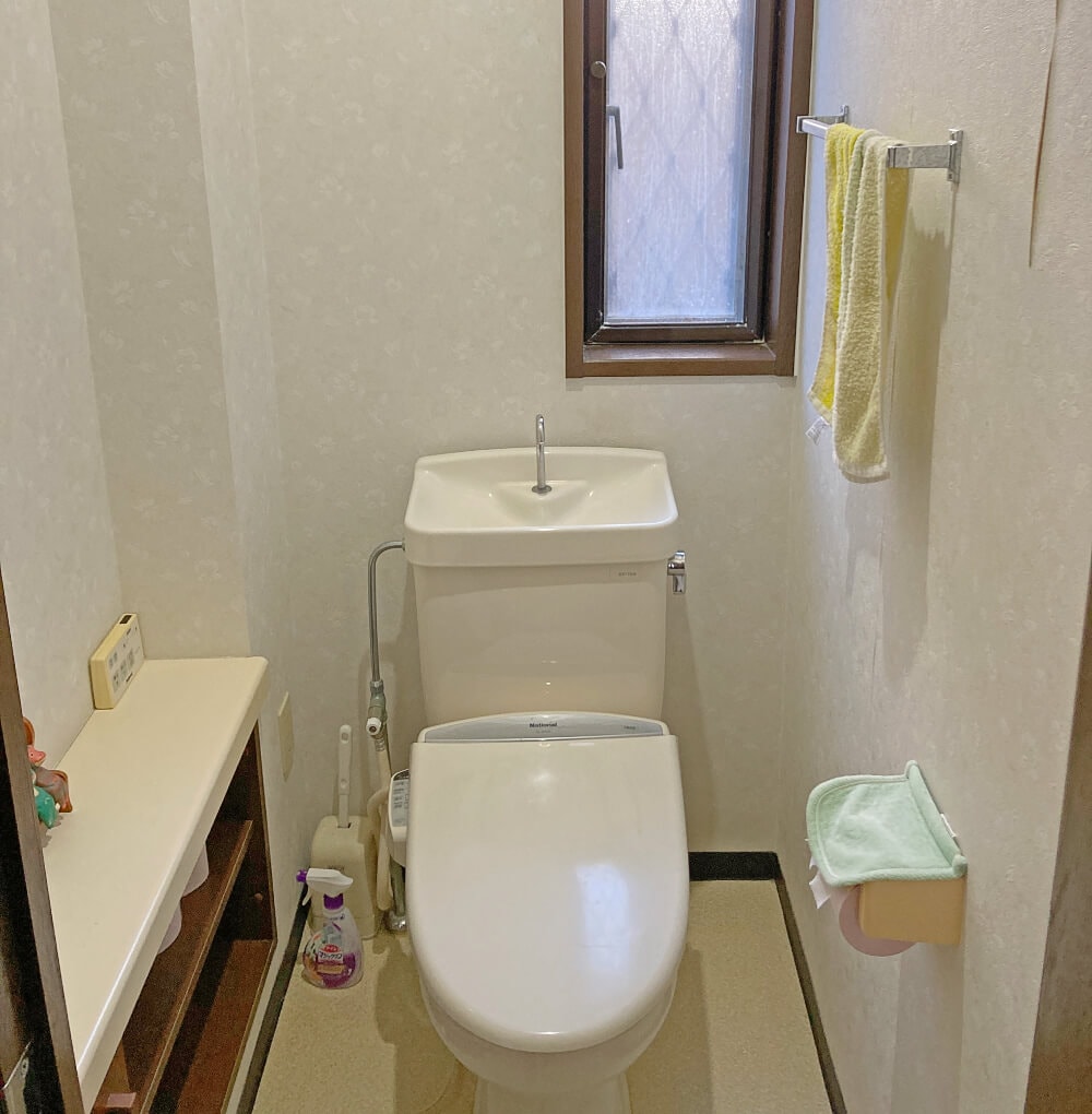 山口県下関市の物件のトイレ