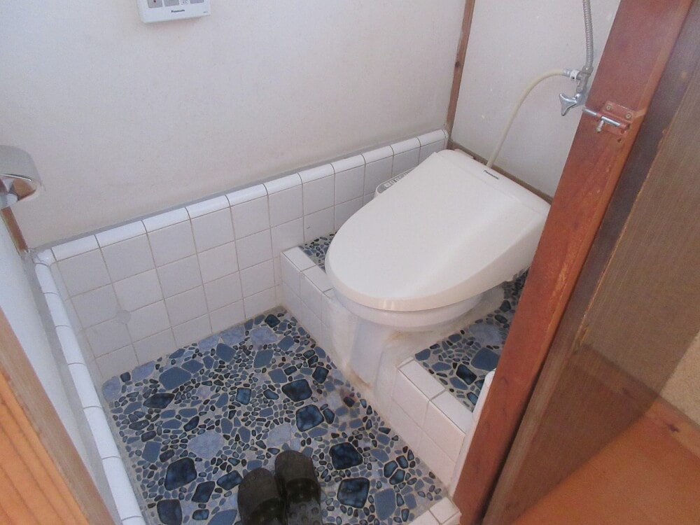 茨城県常陸太田市の物件のトイレ