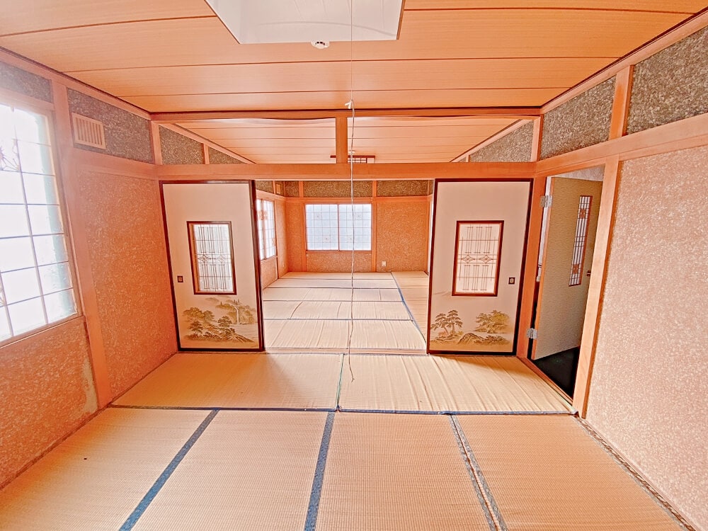 北海道沼田町の物件の2階の和室