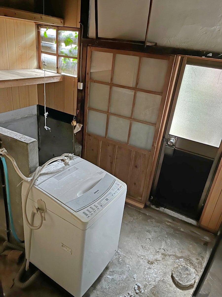 徳島県鳴門市の物件の洗濯機置場