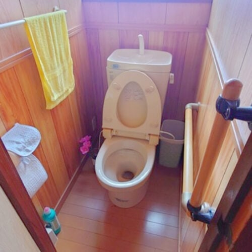 岩手県一関市の物件の2階のトイレ