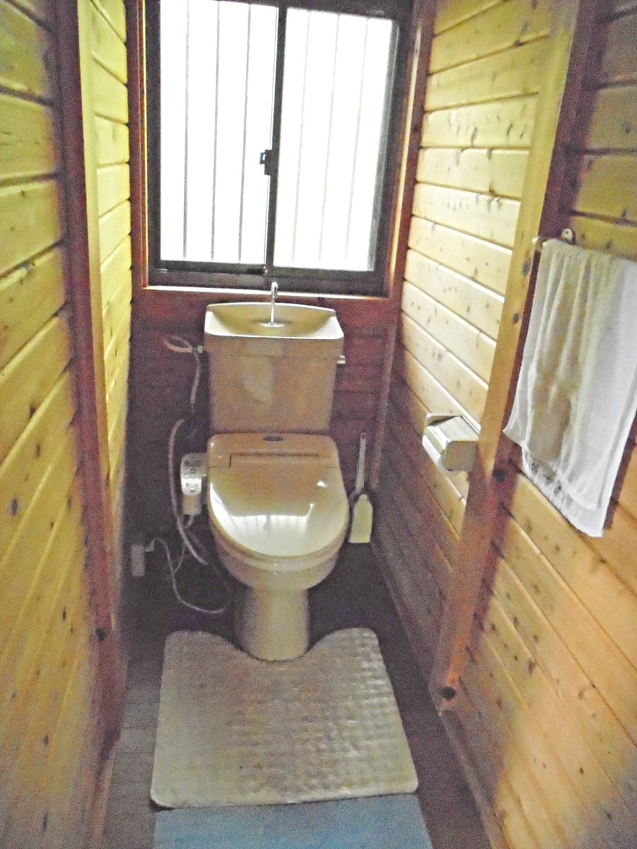 岐阜県中津川市の物件のトイレ