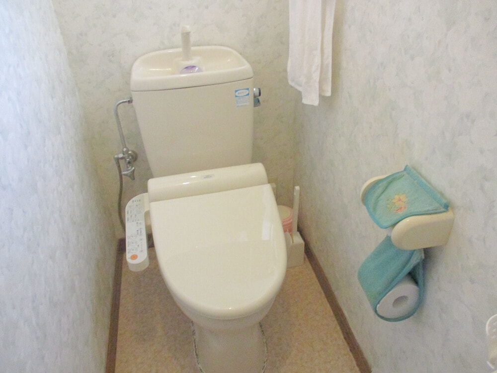 愛媛県西条市の物件のトイレ