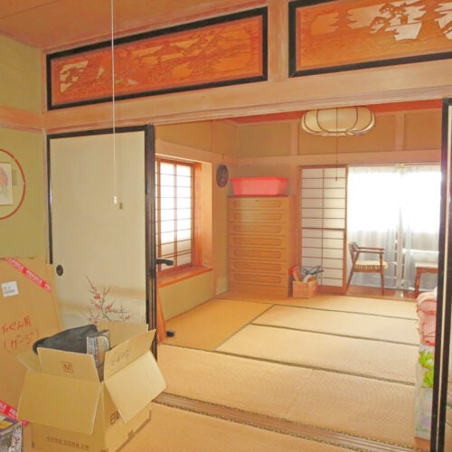 長野県飯山市の物件の和室