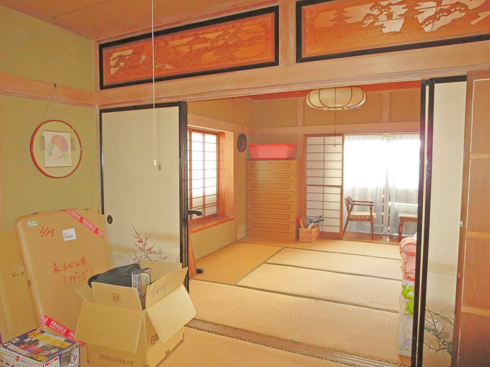 長野県飯山市の物件の和室
