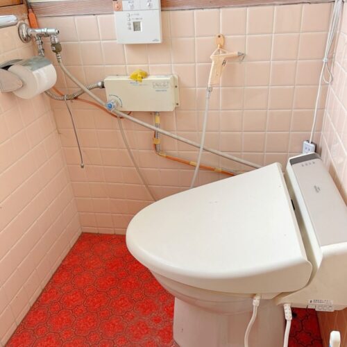 島根県雲南市の物件のトイレ