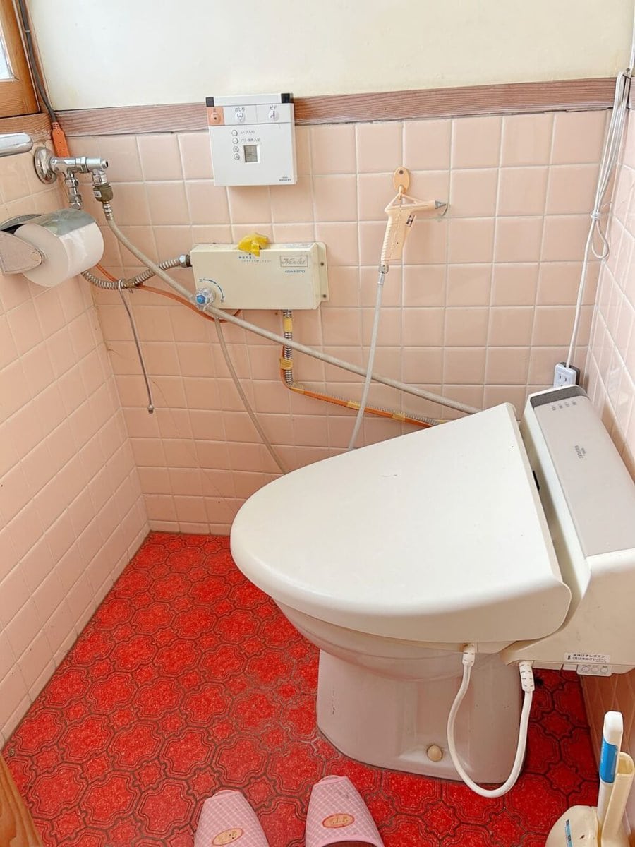 島根県雲南市の物件のトイレ