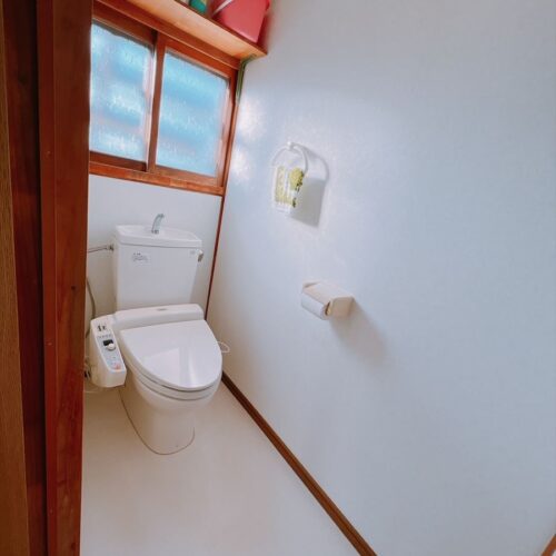 北海道沼田町の物件のトイレ。