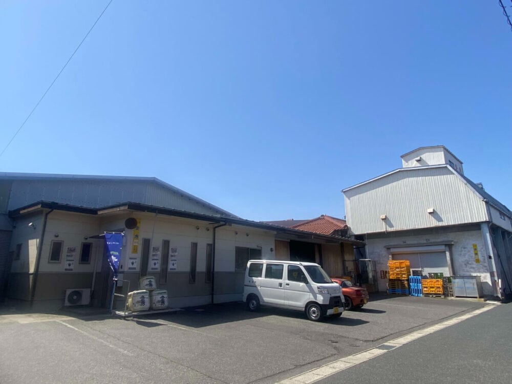鳥取県琴浦町にある大谷酒造の建物