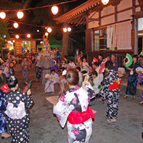 静岡県静岡市の有東木盆踊り
