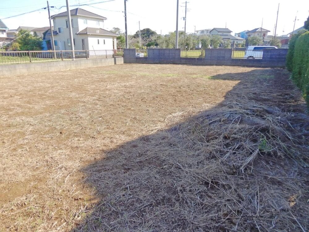 千葉県いすみ市の賃貸物件の畑スペース