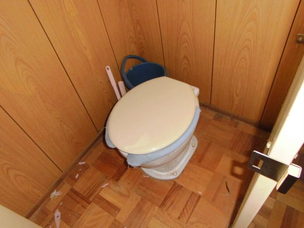 山形県大江町の物件のトイレ