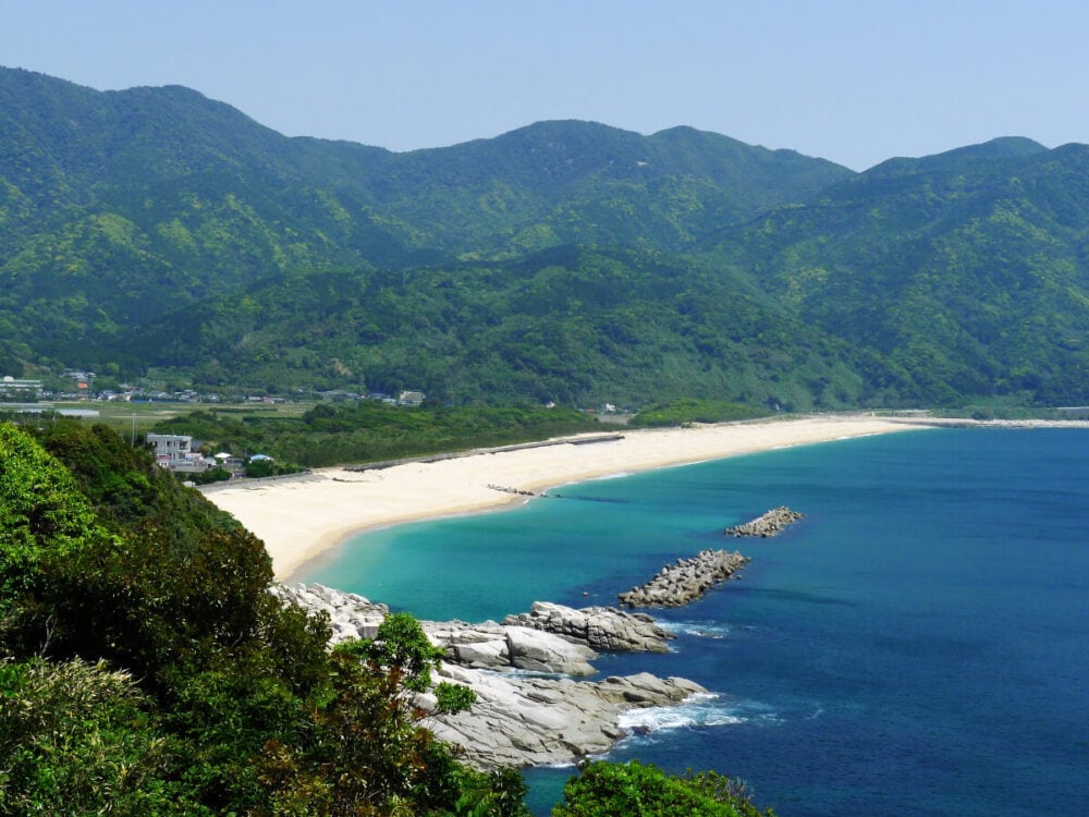 鹿児島県肝付町にある岸良海岸