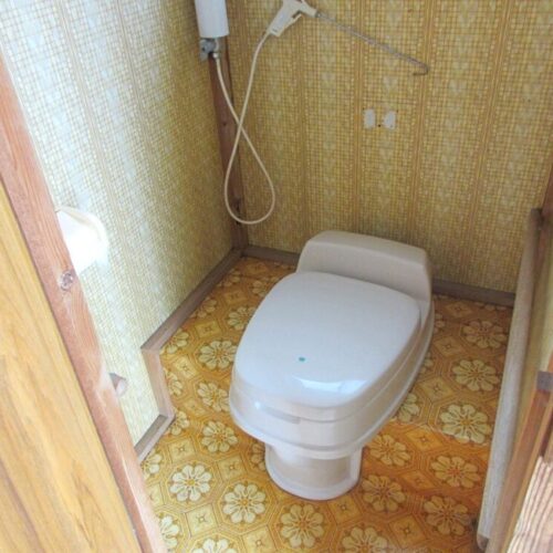 岩手県遠野市の物件のトイレ