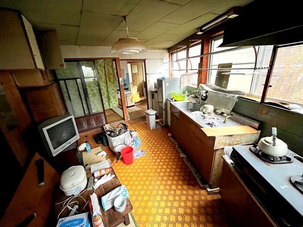 石川県穴水町の物件の台所