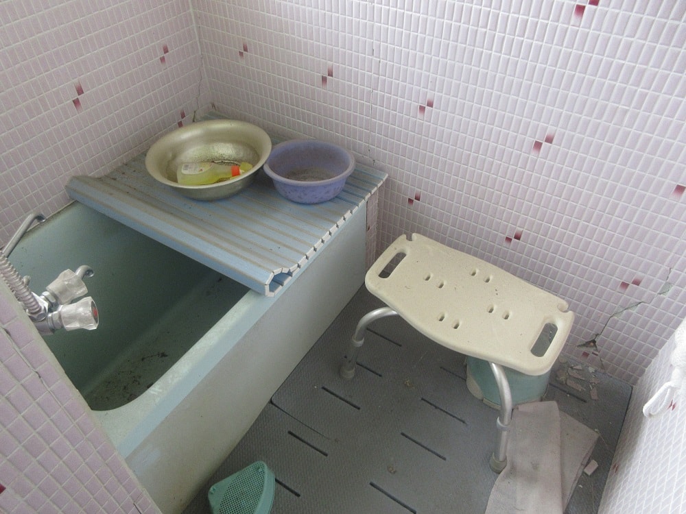 岩手県遠野市の物件のバスルーム