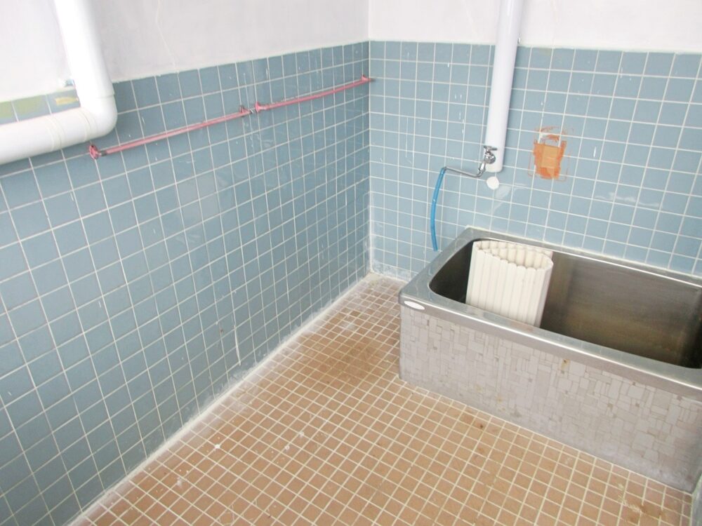 岩手県遠野市の物件の風呂