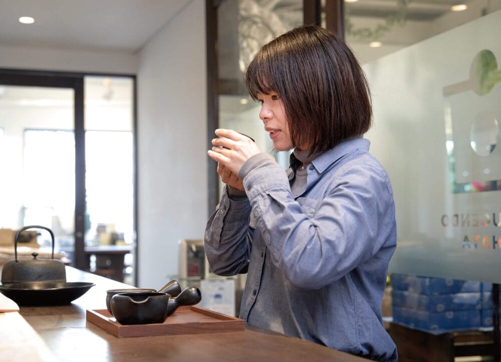 宮崎県宮崎市へ移住しライフワークとなる日本茶と出合う。「HAKUGENDO CHAYA」にて