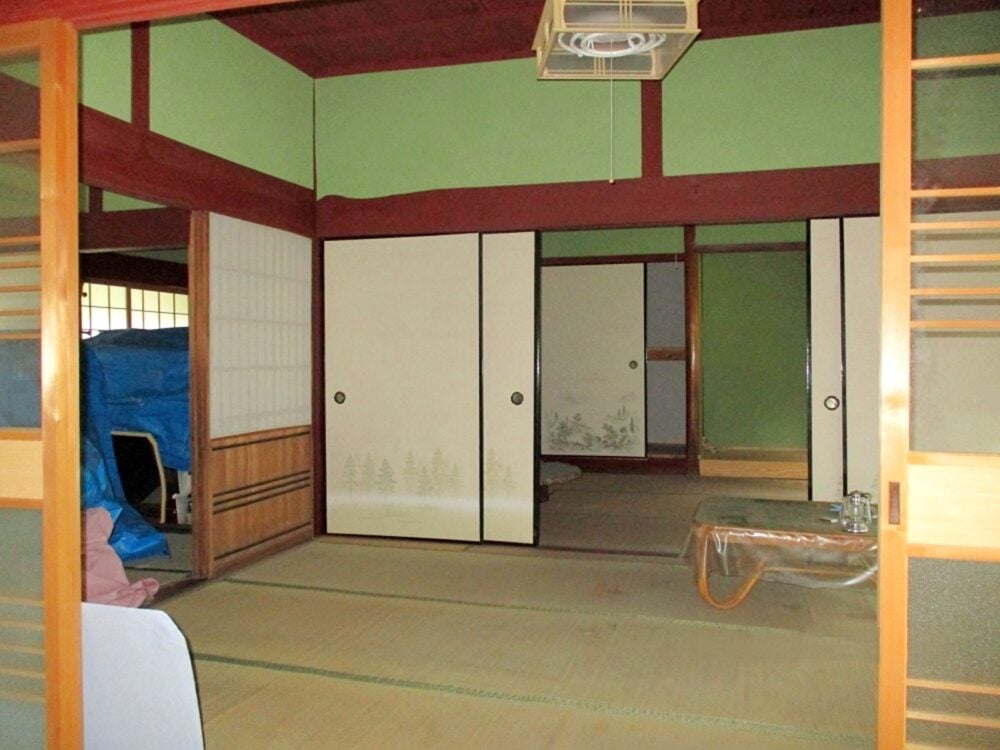 兵庫県佐用町の物件の和室