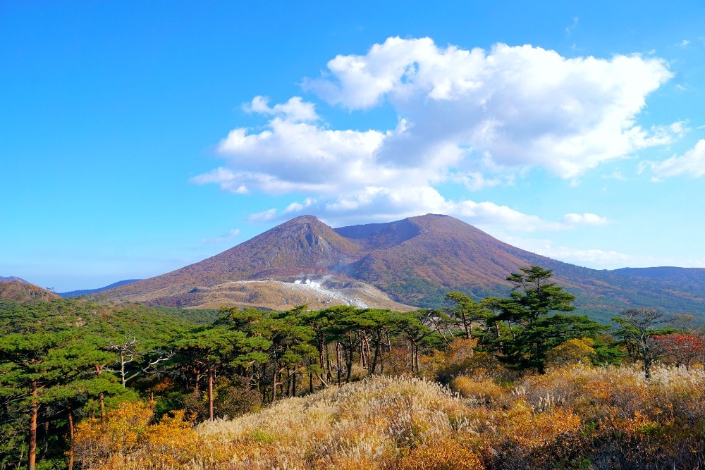 宮崎県えびの市の韓国岳＆硫黄山