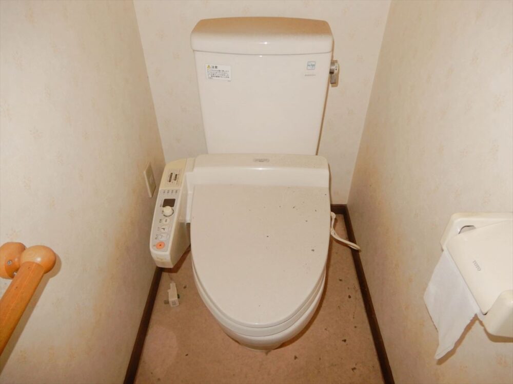 栃木県栃木市の物件のトイレ