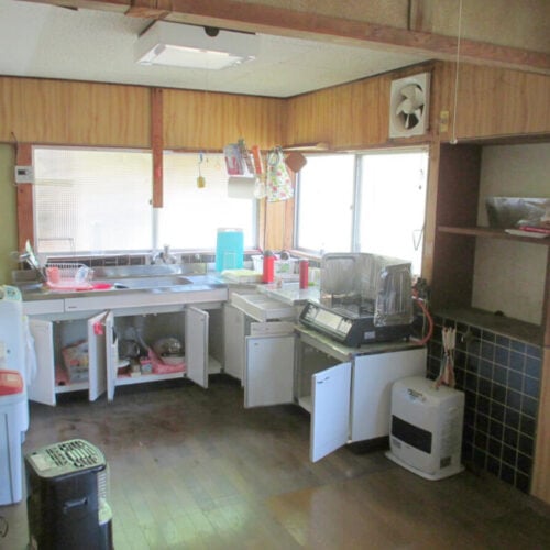 鳥取県北栄町の物件の台所