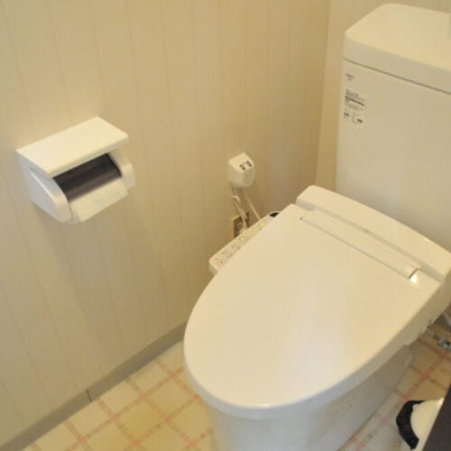 岩手県八幡平市の物件のトイレ