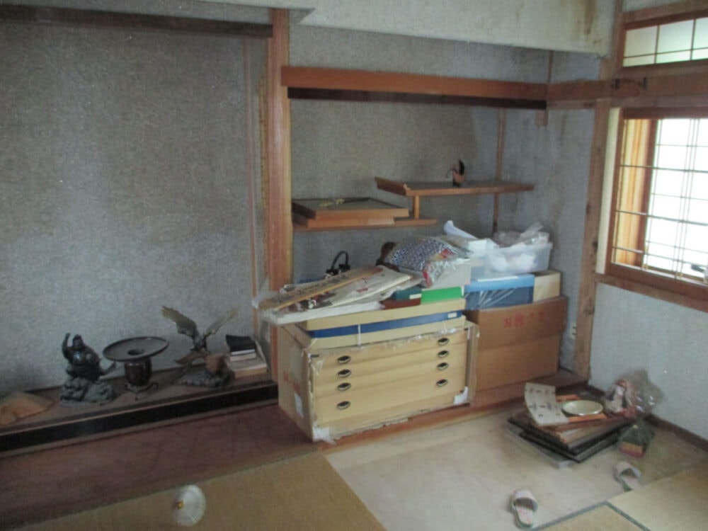 鳥取県北栄町の物件の2階和室