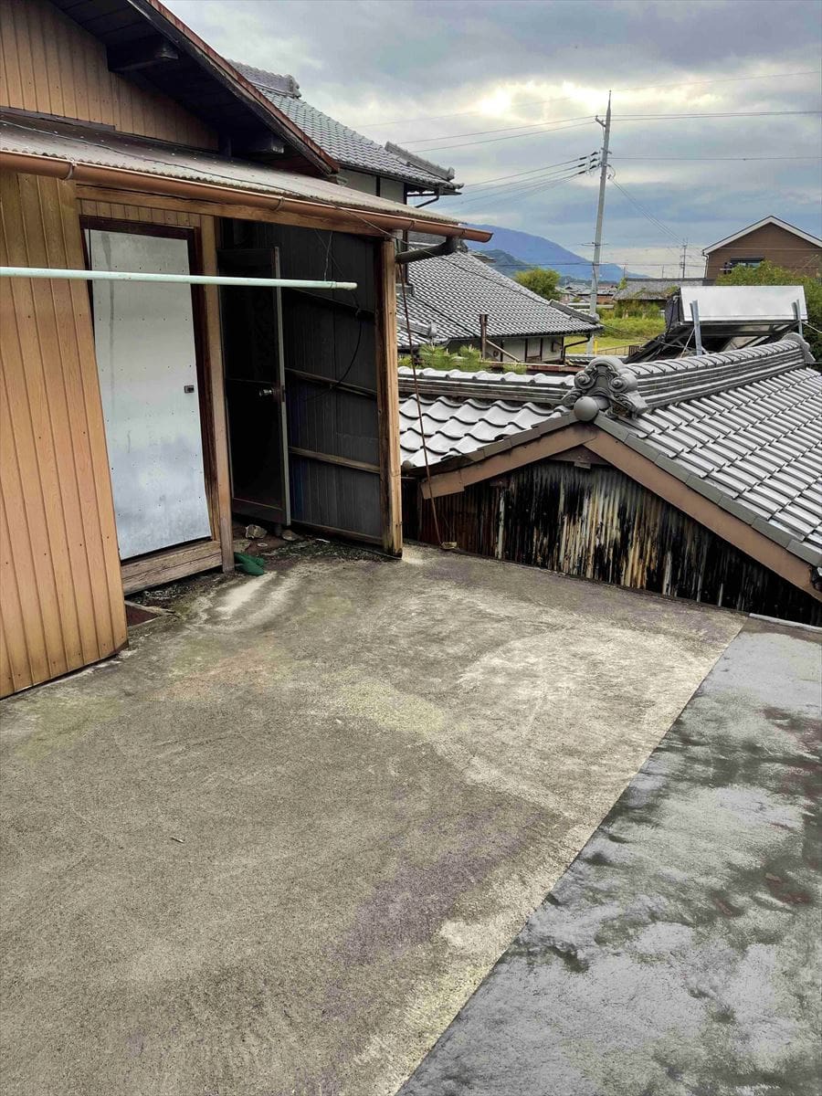 和歌山県かつらぎ町の物件の屋上