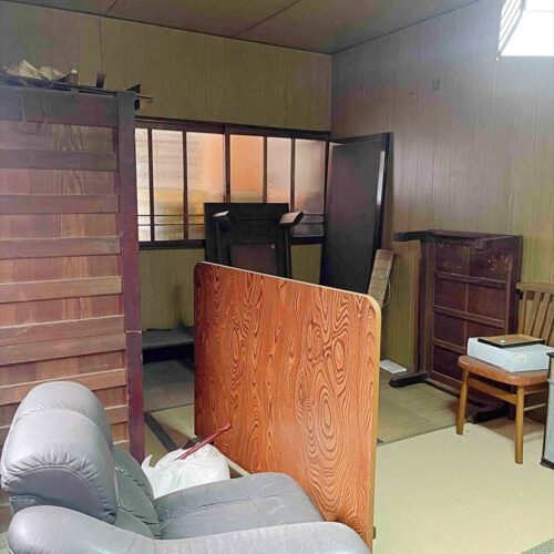 和歌山県かつらぎ町の物件の1階和室（母屋の奥）