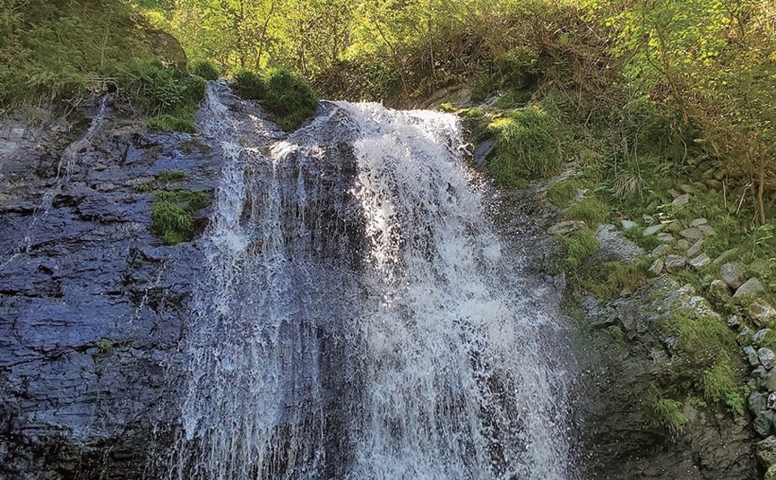 岩手県山田町にある多久里（たぐり）の滝