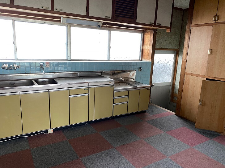 熊本県上天草市の物件のキッチン