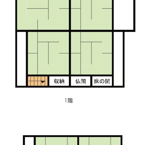 福井県越前町の物件の間取り図