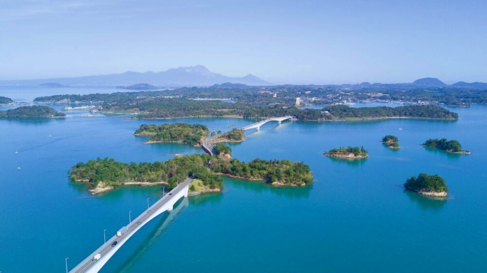 熊本県上天草市の天草五橋