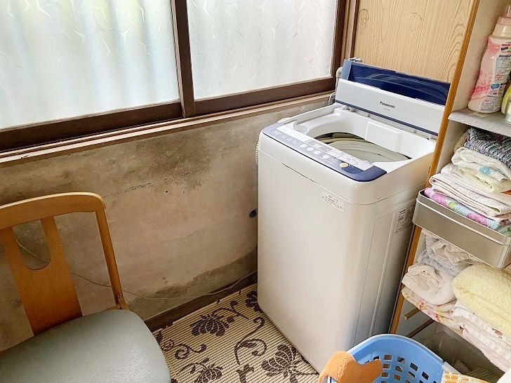 熊本県上天草市の物件の洗面脱衣所