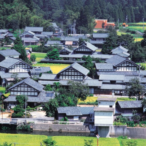 福井県越前町の伝統的家群保存活用推進地区