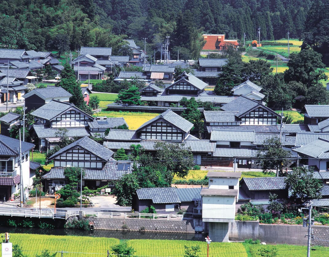 福井県越前町の伝統的家群保存活用推進地区
