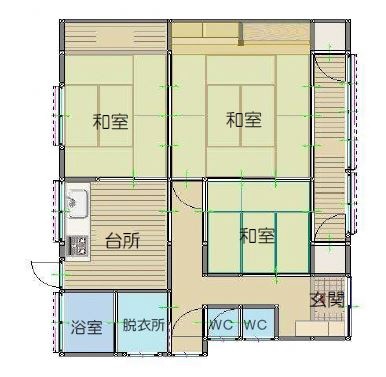 熊本県上天草市の物件の間取り図