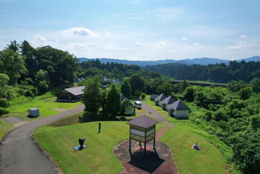 福島県西会津町の「さゆりオートキャンプ」