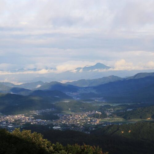 福井県越前町の織田盆地