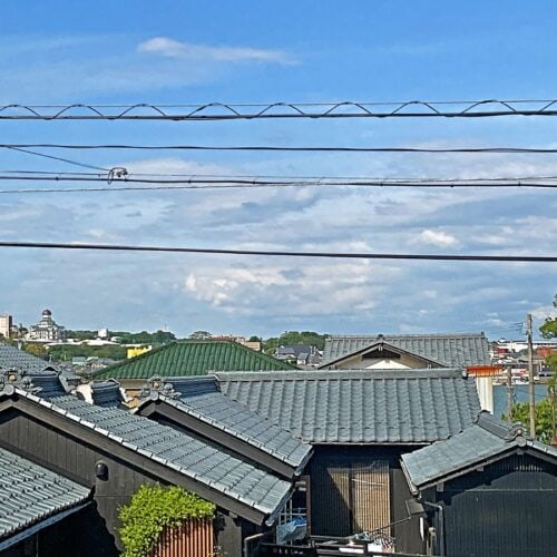 福井県坂井市の物件の2階からの眺め