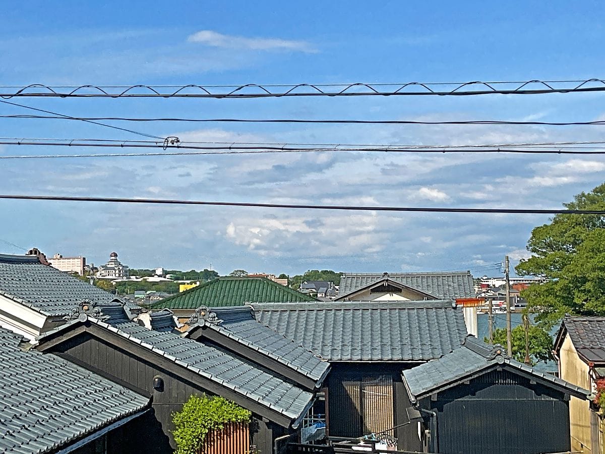 福井県坂井市の物件の2階からの眺め