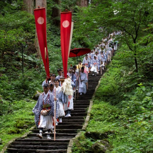 山形県鶴岡市の出羽三山