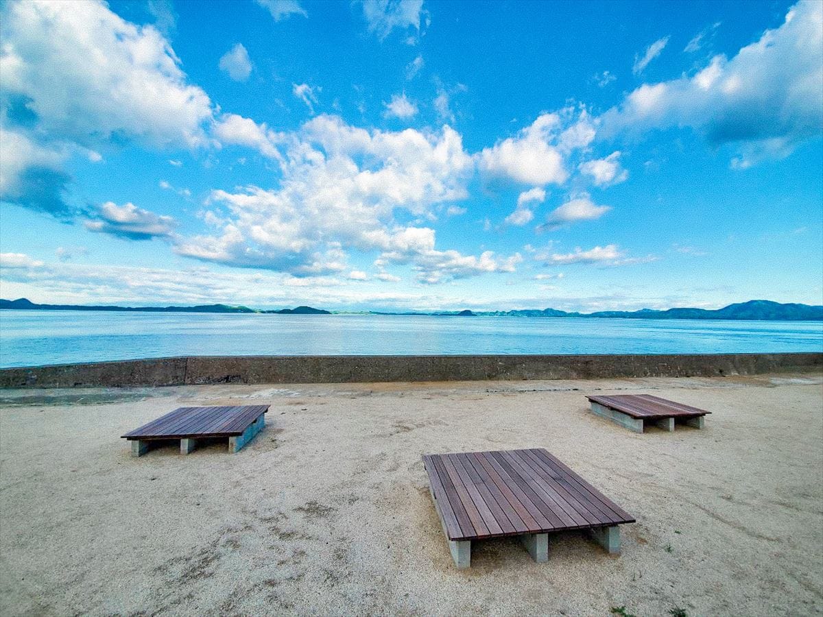 熊本県上天草市のお試し居住スペース「SEA暮らす」からの景色