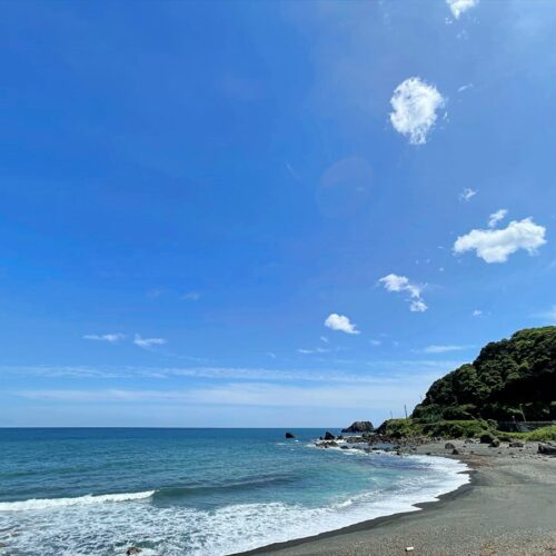 高知県室戸市の尾崎海岸